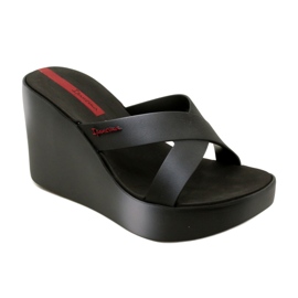 Chaussons compensés Ipanema 83423 Colore Fem AI975 Noir/Gris le noir 1