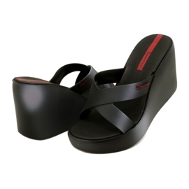 Chaussons compensés Ipanema 83423 Colore Fem AI975 Noir/Gris 4