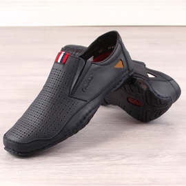 Rieker 06367 Chaussures bleues bleu marine de la marine masculine 2