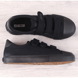 Baskets noires à scratch Big Star LL274A204 le noir 6