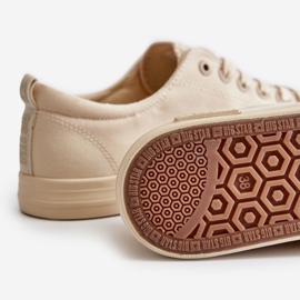 Baskets Basses Lisses Femme Big Star LL274061 Beige 1