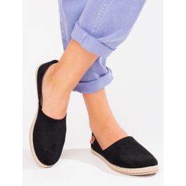 Espadrilles légères femme Vinceza noir 1