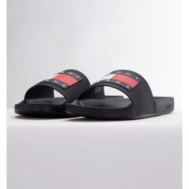 Tommy Hilfiger Jeans Pool Slides Ess M EM0EM01191BDS le noir 1
