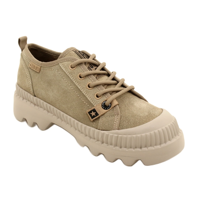 Chaussures de sport en daim Big Star KK274511 Beige 5