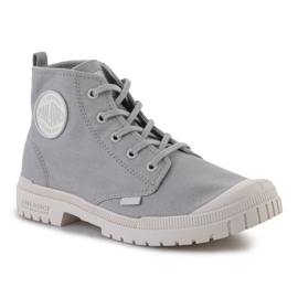 Chaussures Palladium Pampa SP20 Hi Toile 76838-073-M gris 1