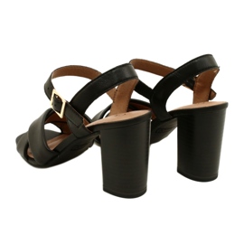 Caprice Sandales Femme 9-28302-20 040 Noir Softnap le noir 4