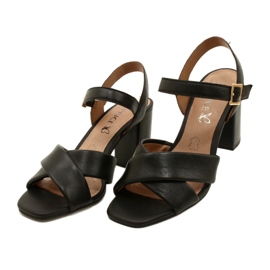 Caprice Sandales Femme 9-28302-20 040 Noir Softnap le noir 3
