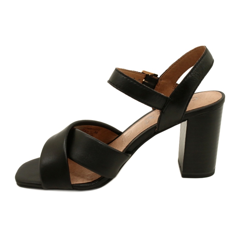 Caprice Sandales Femme 9-28302-20 040 Noir Softnap le noir 2