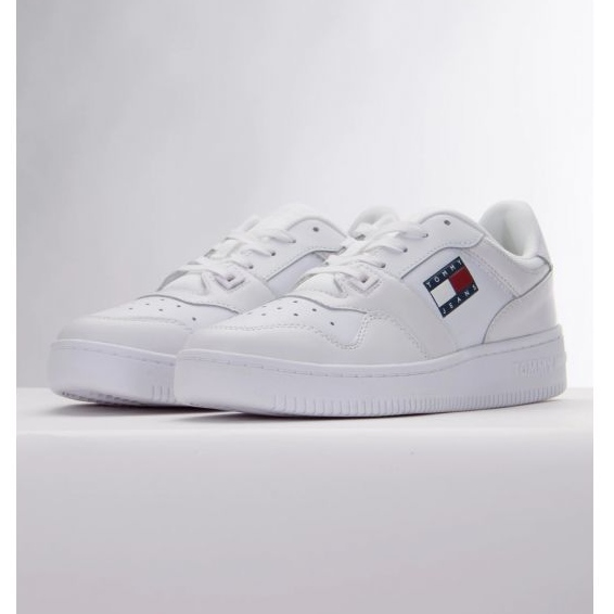 Tommy Hilfiger Retro Basket Ess W EN0EN01723 Ybr blanc 1