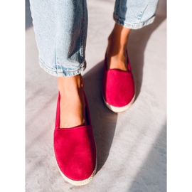 Espadrilles Espadrilles rouges 7870 Rouge 4