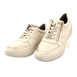 CAPRICE 9-23765-20 165 baskets chaussures de sport beiges 3