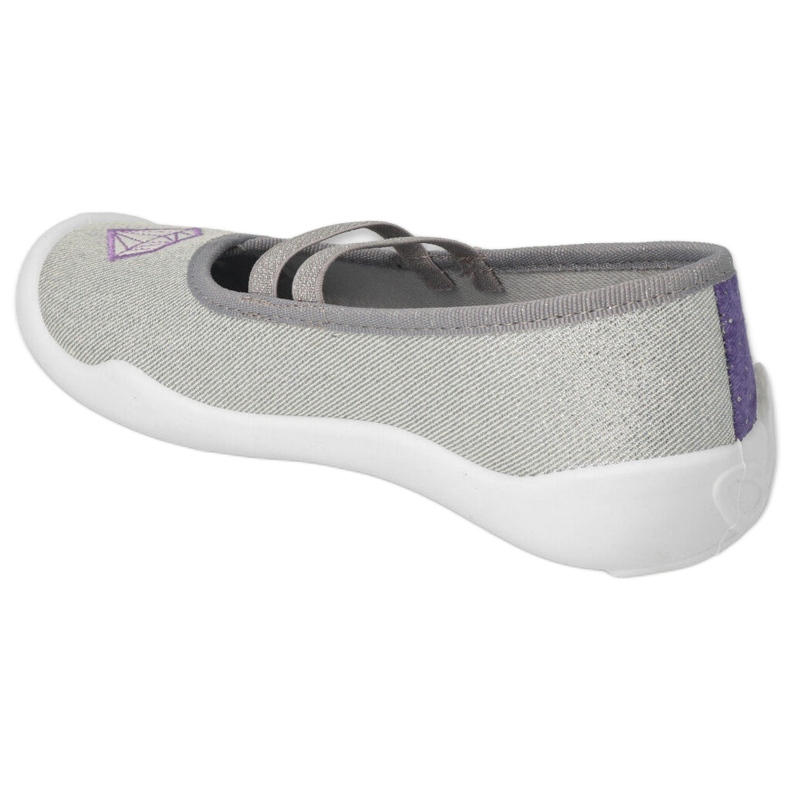 Befado chaussures pour enfants 116Y314 violet argent 4