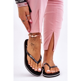 Tongs Légères Femme Big Star LL274761 Noir le noir 1