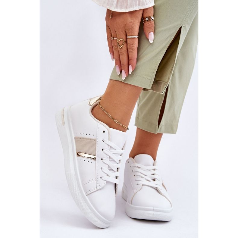PG1 Chaussures de sport à plateforme pour femme Blanc Soris 1