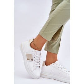 PG1 Chaussures de sport à plateforme pour femme Blanc Soris blanche 2