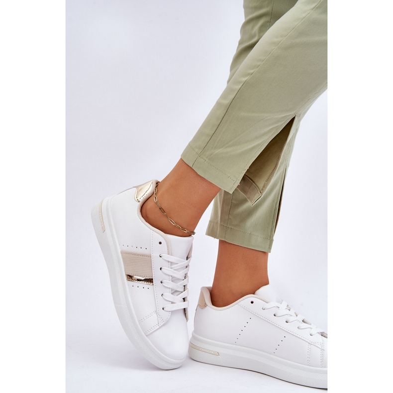PG1 Chaussures de sport à plateforme pour femme Blanc Soris 2