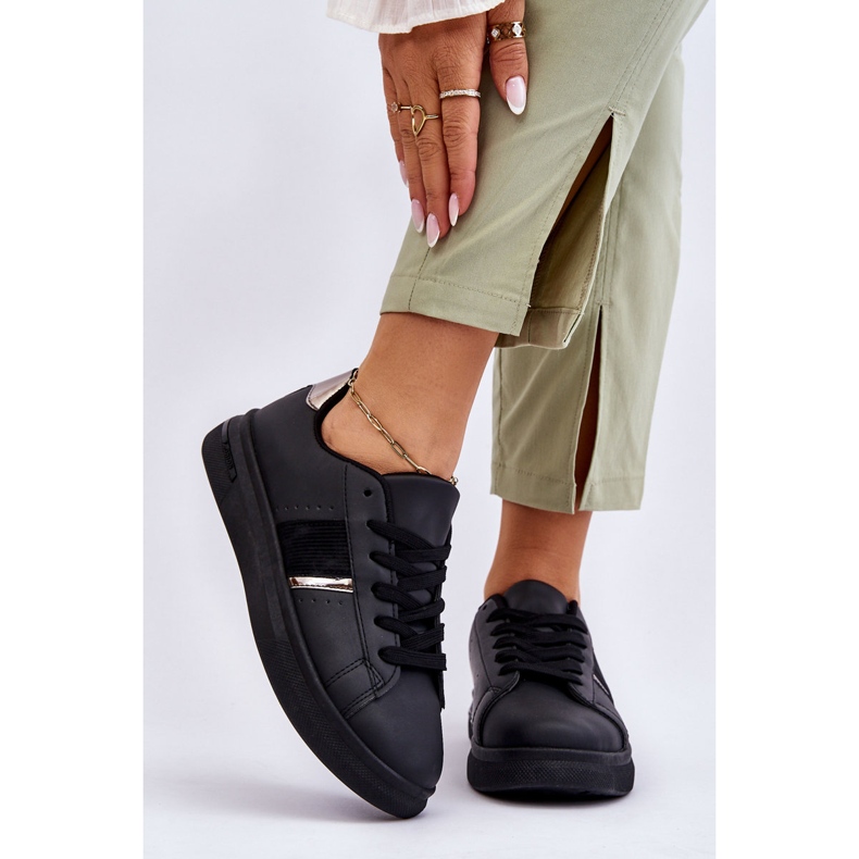 PG1 Chaussures de sport à plateforme pour femme Noir Soris 1