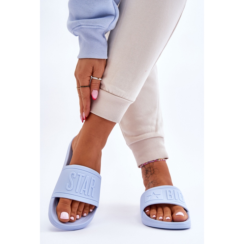 Chaussons Femme Big Star HH274A042 Bleu Clair 2 Chaussons Femme Big Star HH274A042 Bleu Clair 2
