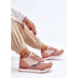 Baskets à la mode Memory Foam System Big Star LL274366 Rose 9
