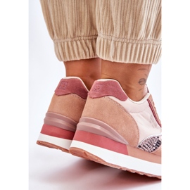 Baskets à la mode Memory Foam System Big Star LL274366 Rose 7