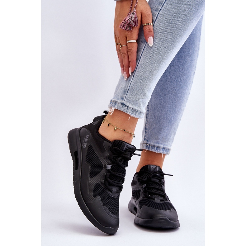 Chaussures de sport pour femmes Baskets Big Star LL274372 Noir 1