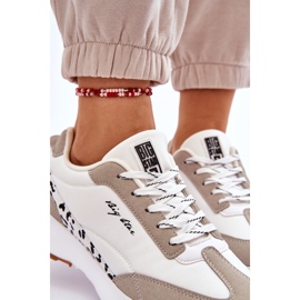 Baskets Femme Memory Foam System Big Star LL274957 Blanc blanche 7