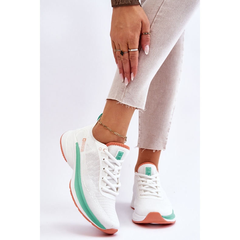 Chaussures Sports Légers Système Mousse Mémoire Big Star LL274328 Blanc 2