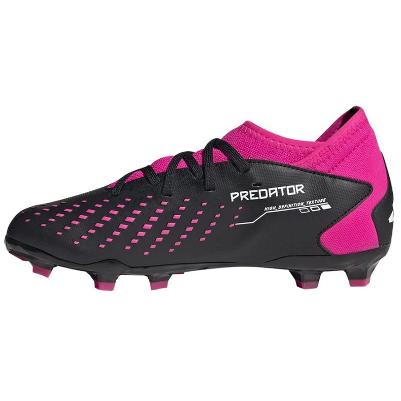 Chaussures de football Adidas Predator Accuracy.3 Fg Jr GW4609 le noir le noir 1 Chaussures de football Adidas Predator Accuracy.3 Fg Jr GW4609 le noir le noir 1
