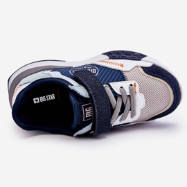 Baskets Enfant Memory Foam System Big Star LL374225 Bleu marine 3