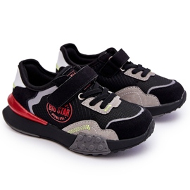 Baskets pour enfants Système de mousse à mémoire de forme Big Star LL374224 Noir le noir 7