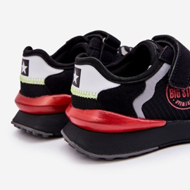 Baskets pour enfants Système de mousse à mémoire de forme Big Star LL374224 Noir le noir 2