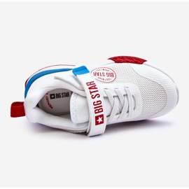 Chaussures de sport pour enfants Low Memory Foam System Big Star LL374213 Blanc 2