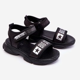 Sandales Velcro Enfant Big Star LL374192 Noir 1