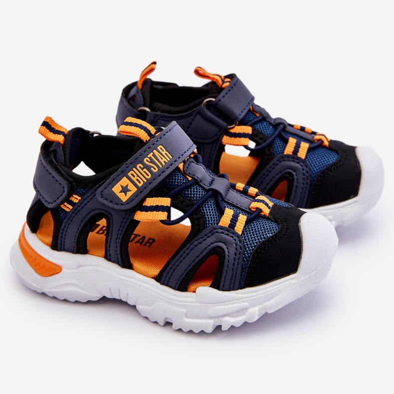 Sandales Légères Enfant Big Star LL374212 Bleu Marine 1