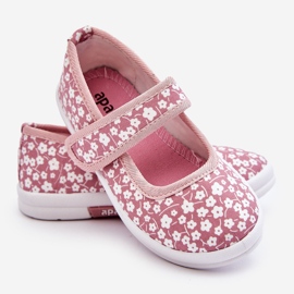 Ballerines Enfant Velcro Imprimé Selah Rose 2 Ballerines Enfant Velcro Imprimé Selah Rose 2