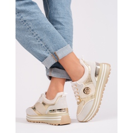 W. Potocki Baskets dorées femme Potocki 2