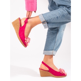 W. Potocki Sandales espadrilles roses femme Potocki 2 W. Potocki Sandales espadrilles roses femme Potocki 2