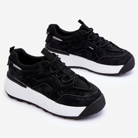 Chaussures de Sport Plateforme Femme Noir Dakari le noir 1 Chaussures de Sport Plateforme Femme Noir Dakari le noir 1
