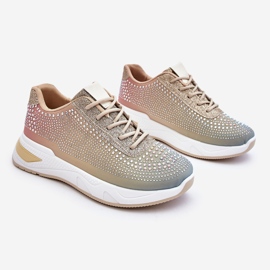PS1 Baskets Femme Avec Zircon Multicolore Raiden 9