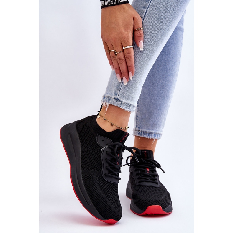 Baskets à enfiler Cross Jeans pour femmes LL2R4032C Noir le noir 2