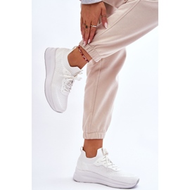 Baskets à enfiler Cross Jeans pour femmes LL2R4031C Blanc blanche 2 Baskets à enfiler Cross Jeans pour femmes LL2R4031C Blanc blanche 2