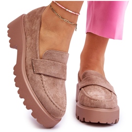 Vinceza Mocassins Daim Classiques Mocassins Beige Corrin 7