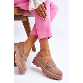 Vinceza Mocassins Daim Classiques Mocassins Beige Corrin 5