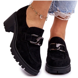 Vinceza Escarpins à Talons Hauts En Daim Noir Finley le noir 9