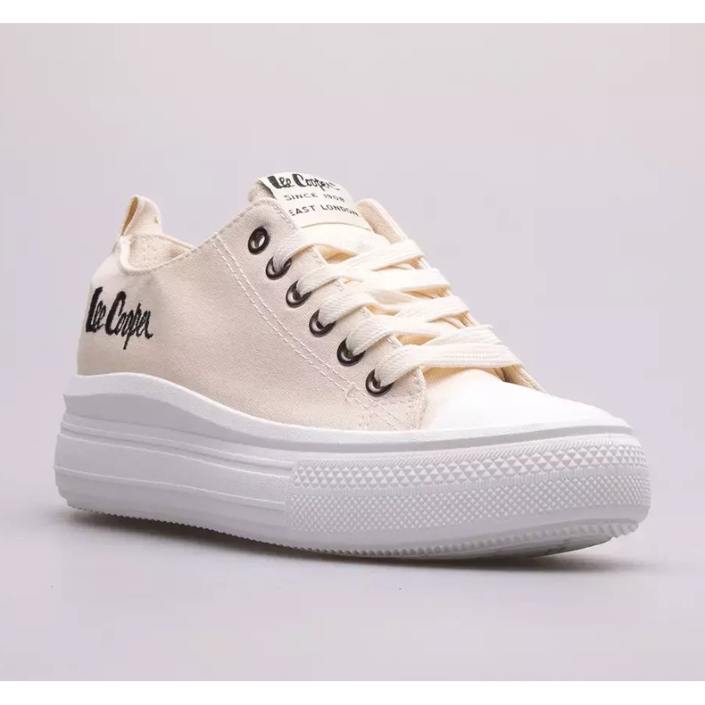 Baskets femme Lee Cooper LCW-23-44-1626L beige 1