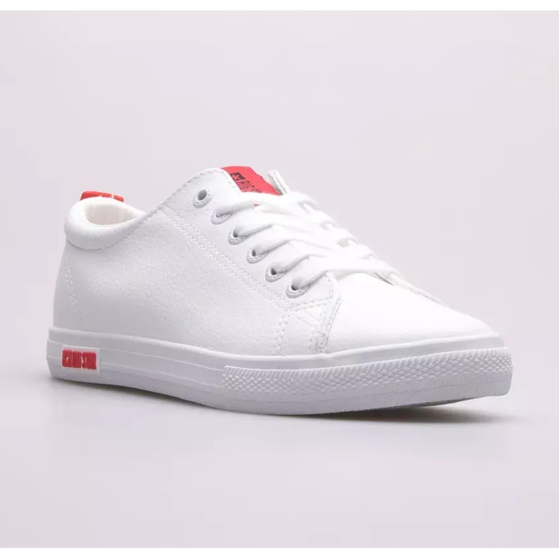 Baskets Big Star KK274001 pour femmes blanc 1