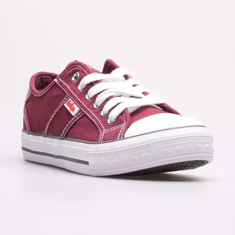 Baskets femme Lee Cooper LCW-22-31-0864L rouge 1