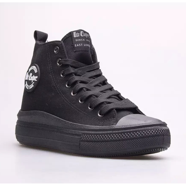 Baskets femme Lee Cooper LCW-23-44-1628L le noir 1