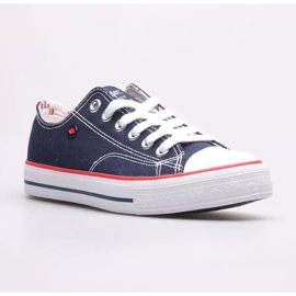 Baskets femme Lee Cooper LCW-22-31-0877L bleu marine 1