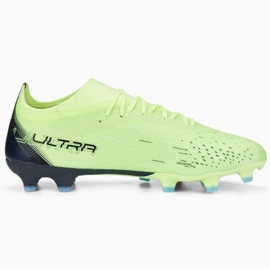 Chaussures de football Puma Ultra Match FG/MG M 106900 01 bleu vert vert 1 Chaussures de football Puma Ultra Match FG/MG M 106900 01 bleu vert vert 1